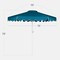 Best Choice Products 7.5ft Patio Market Umbrella with Wavy Trim, Fade-Resistant, Crank & Tilt, Wind Vent